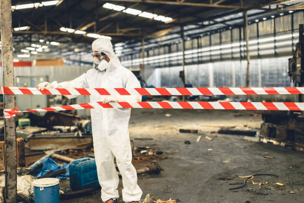 Professional Infectious Disease Decontamination technician working in Haskell, AR